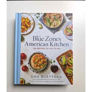 🚨3 For $15 Sale🚨 Blue Zones American Kitchen Cookbook by Dan Beuttner